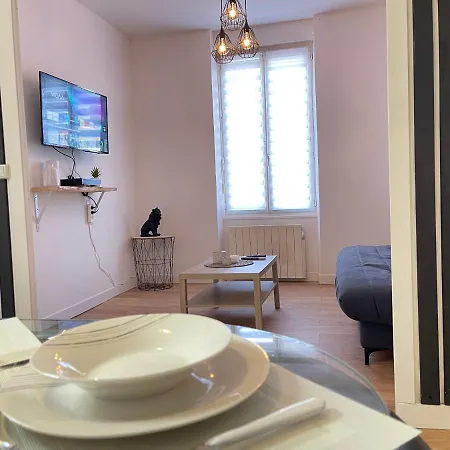 Apartment Proche Gare- Le Cocon -4 Pers- Separee Poitiers