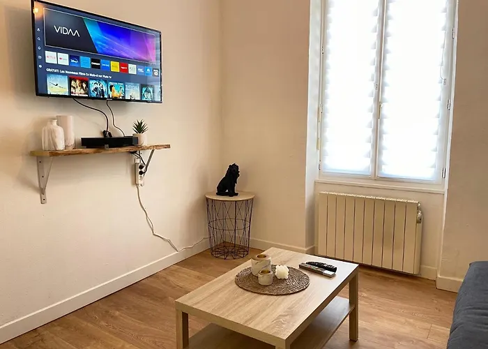 Apartment Proche Gare- Le Cocon -4 Pers- Separee *