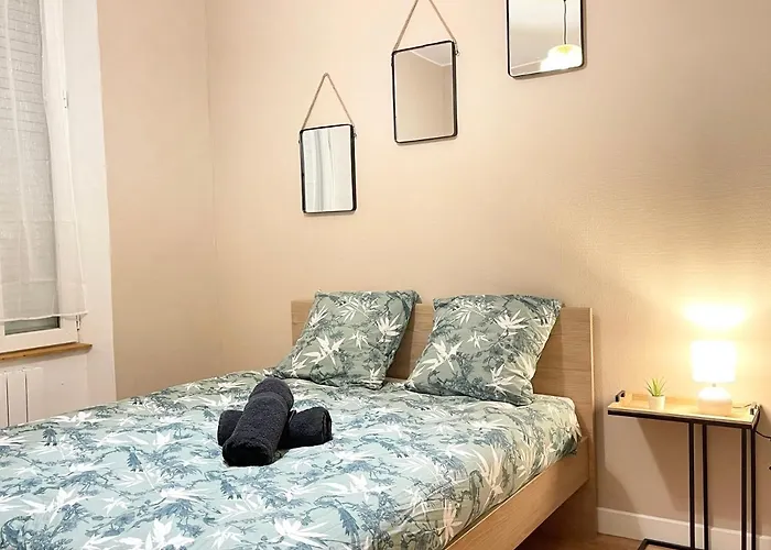 Proche Gare- Le Cocon -4 Pers- Separee Apartment *