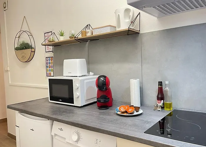 Proche Gare- Le Cocon -4 Pers- Separee Apartment